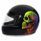 Capacete Urban Bigbore S Neon Skull