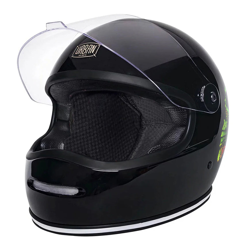 Capacete Urban Bigbore S Neon Skull