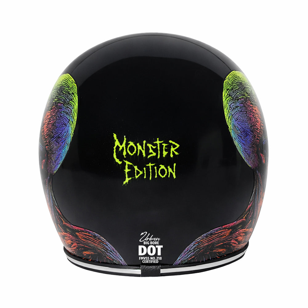 Capacete Urban Bigbore S Neon Skull