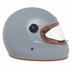 Capacete Urban Bigbore S Camel Leather Gelo