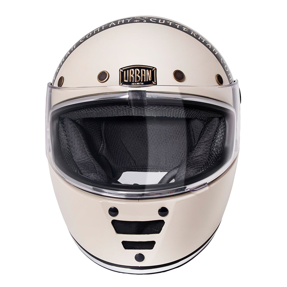 Capacete Urban Cafe Racer Cutterman Off-White