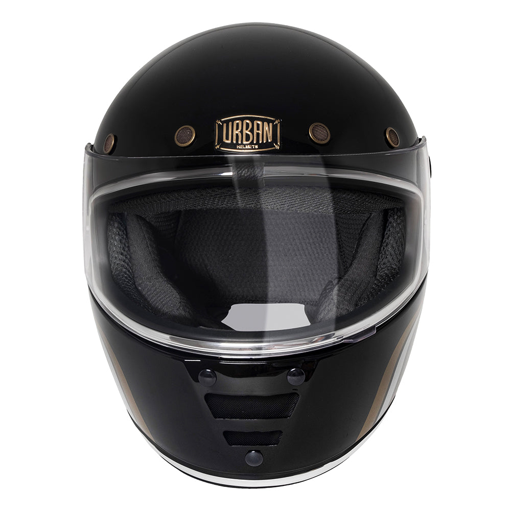 Capacete Urban Cafe Racer Shakotan Preto