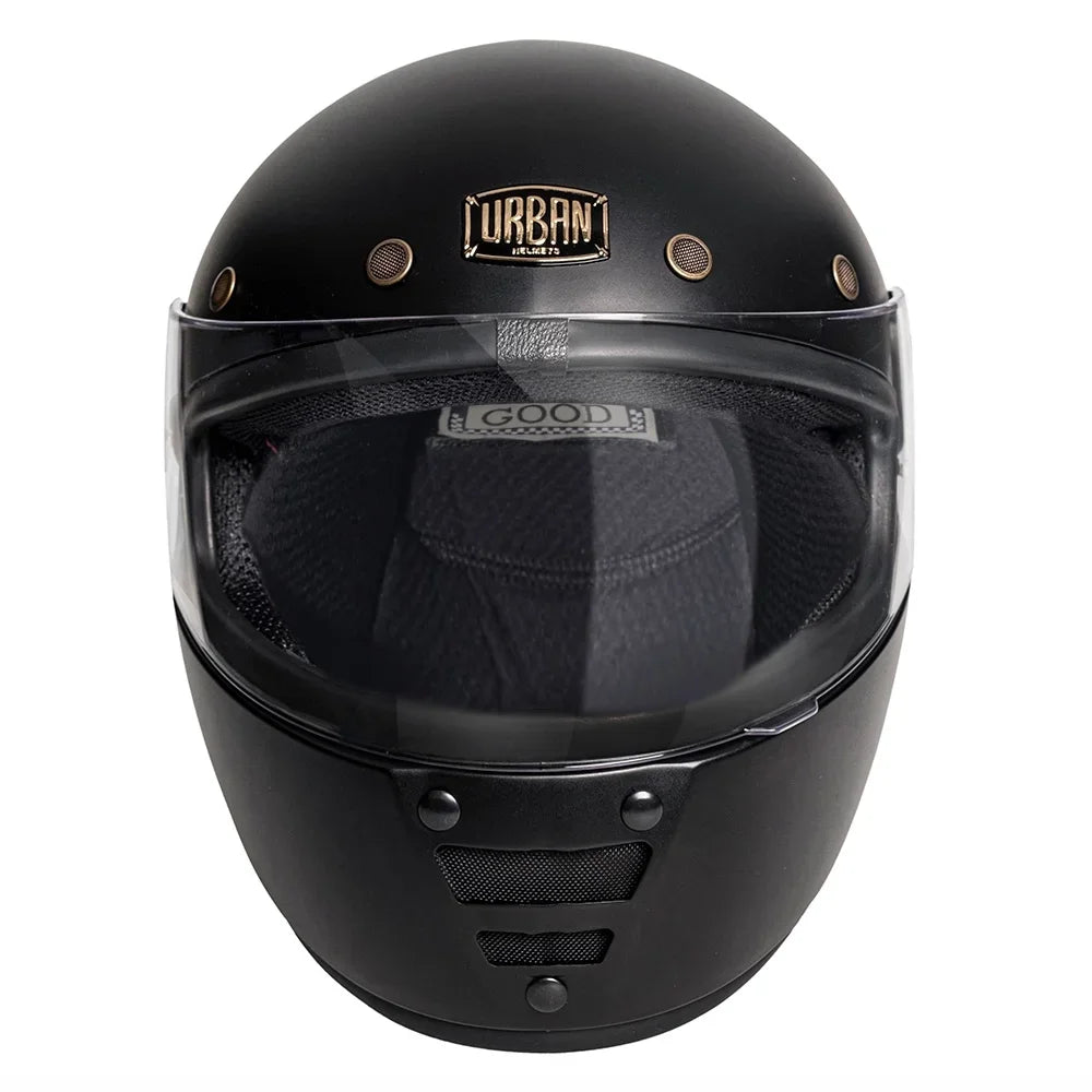 Capacete Urban Cafe Racer Graph-X Preto