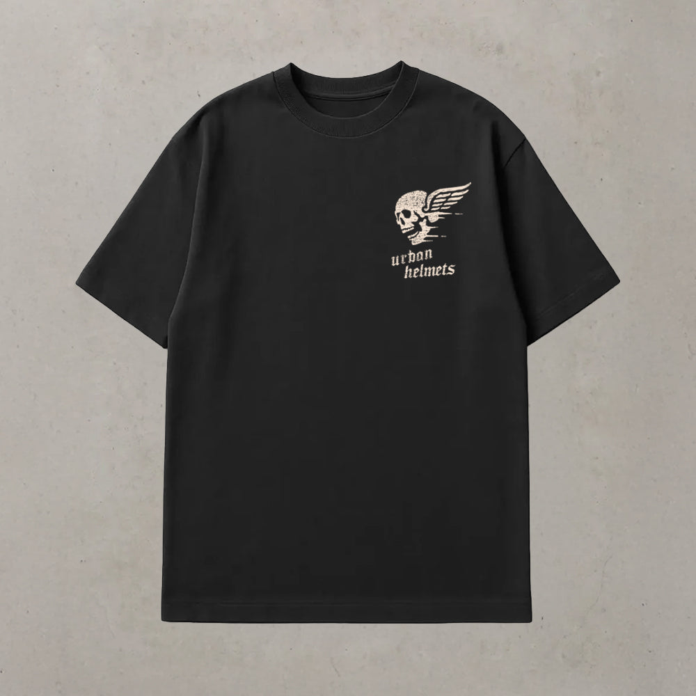 Camiseta Urban Black Riding Crew
