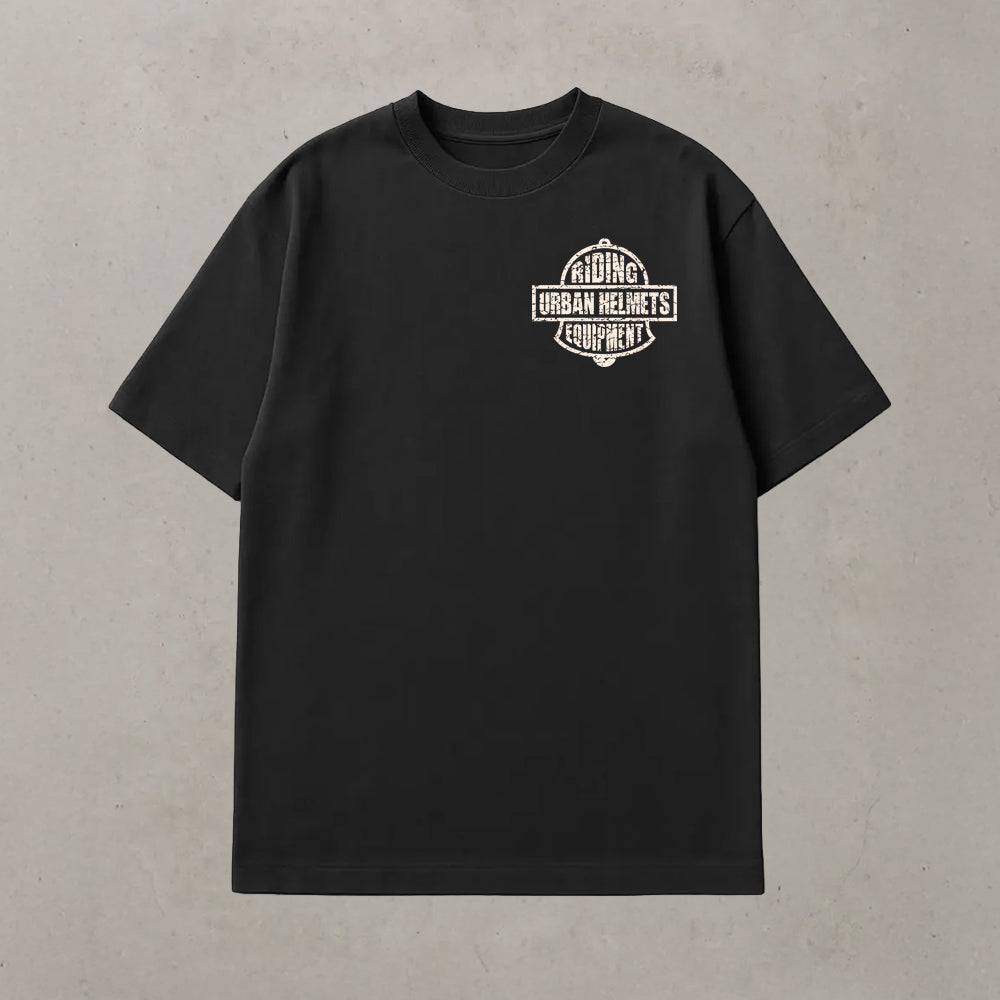 Camiseta Urban Black Riding Is Life