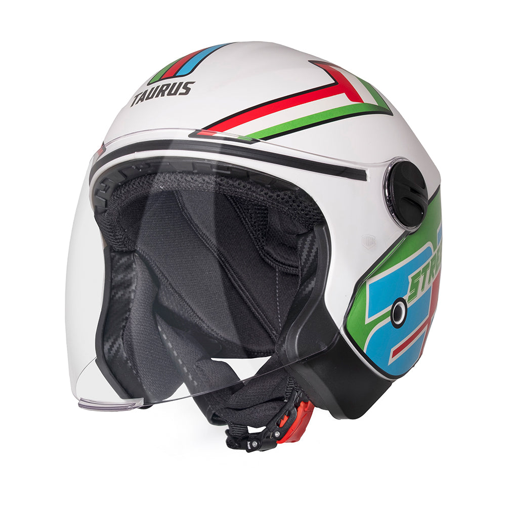 Capacete Joy23 Street Italy Branco Fosco