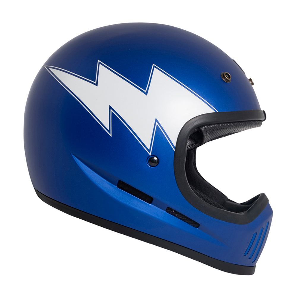 Capacete Urban Desperado Thunder Azul Fosco