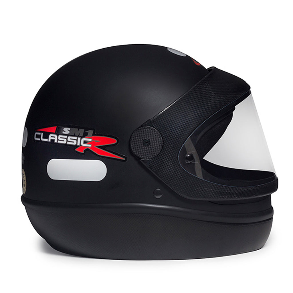 Capacete San Marino Classic Preto Fosco