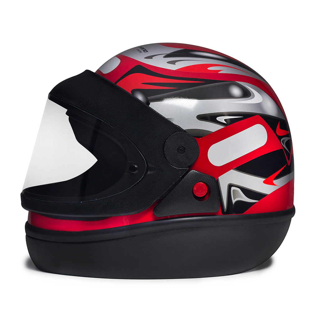 Capacete San Marino Grafic Vermelho