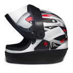 Capacete San Marino Grafic Branco