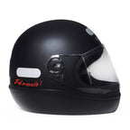 Capacete Fórmula 1 Classic Preto Fosco