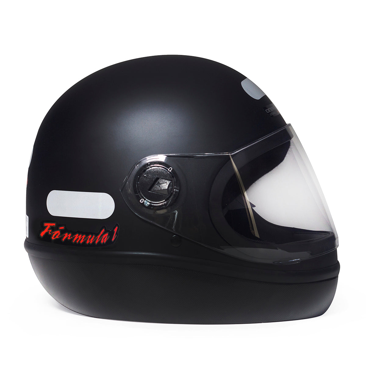 Capacete Fórmula 1 Classic Preto Fosco