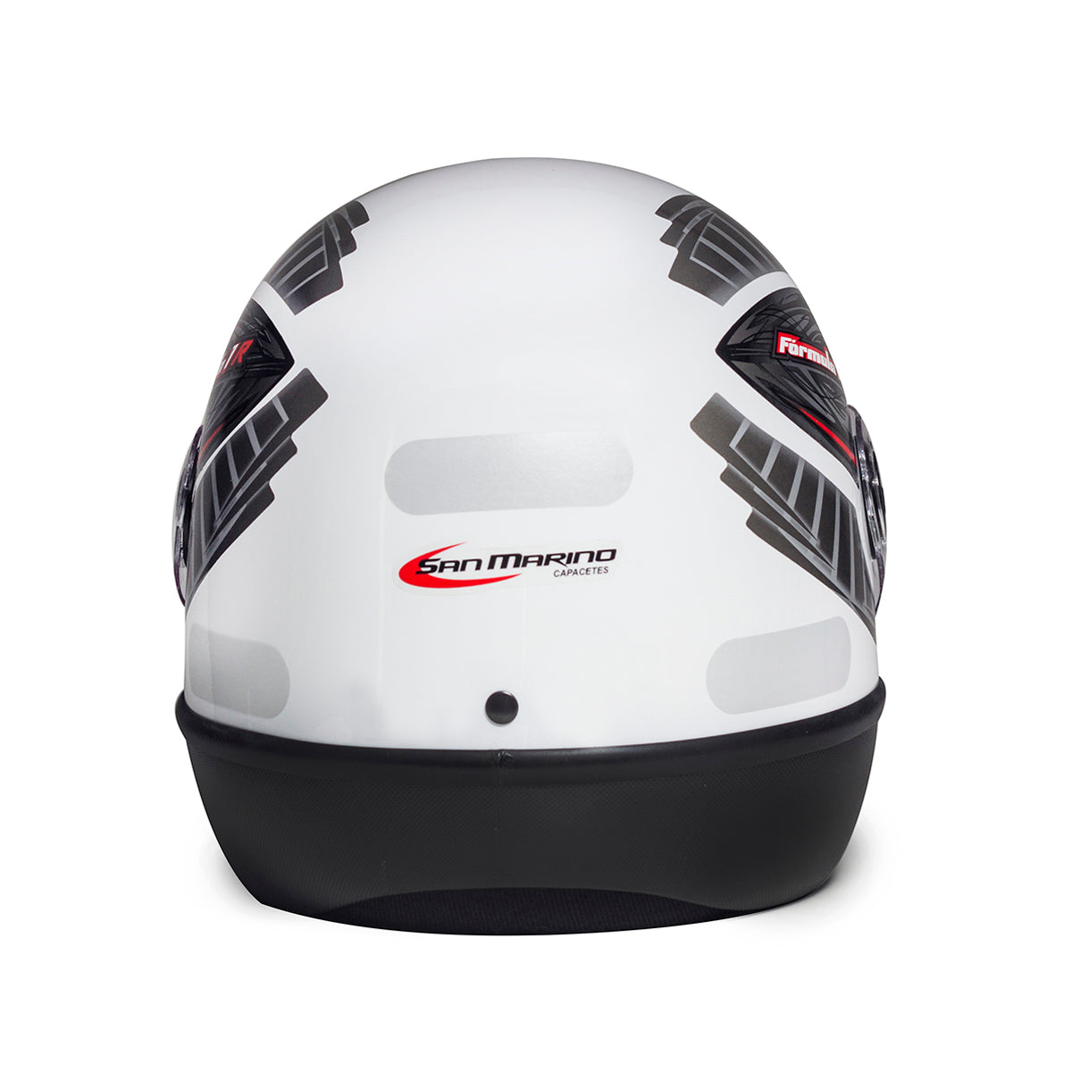Capacete Fórmula 1 Grafic Branco