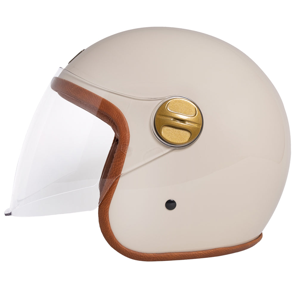 Capacete Urban Tracer S Camel Off-White