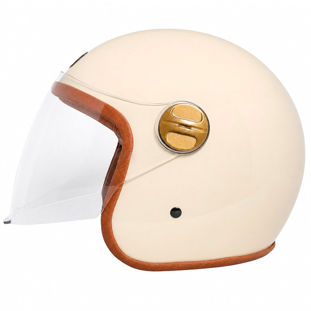 Capacete Urban Tracer S Camel Off-White