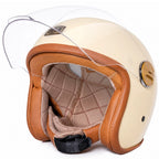 Capacete Urban Tracer S Camel Off-White