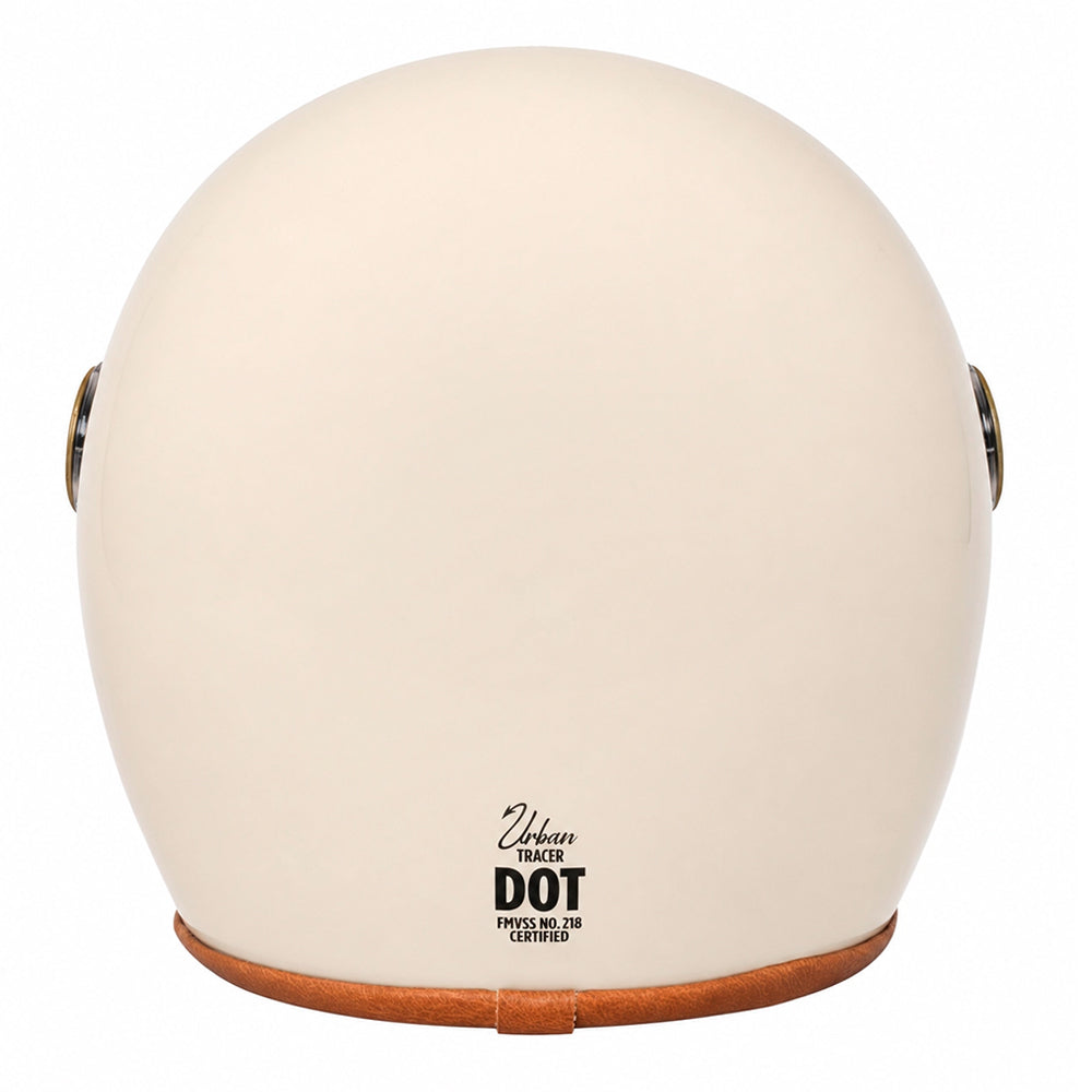 Capacete Urban Tracer S Camel Off-White