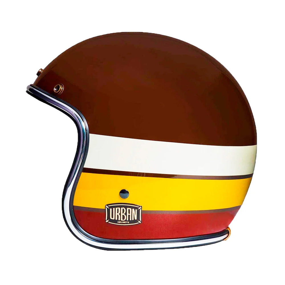 Capacete Urban Tracer Sunset Marrom