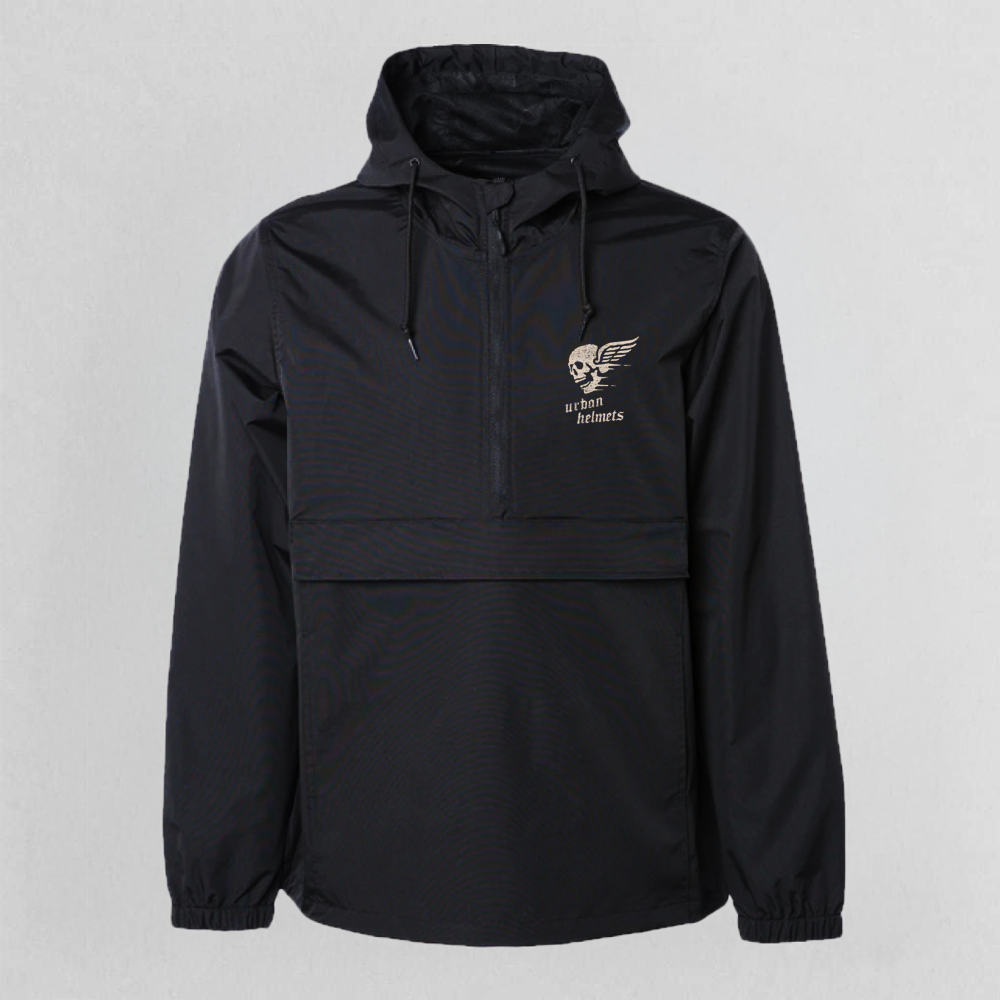 Windbreaker Urban Black Rock Skull