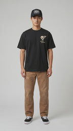 Camiseta Urban Black Riding Crew