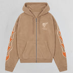 Casaco Urban Hoodie Caramel Rock Skull
