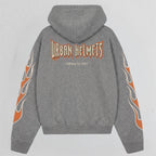 Casaco Urban Hoodie Gray Rocky Skull