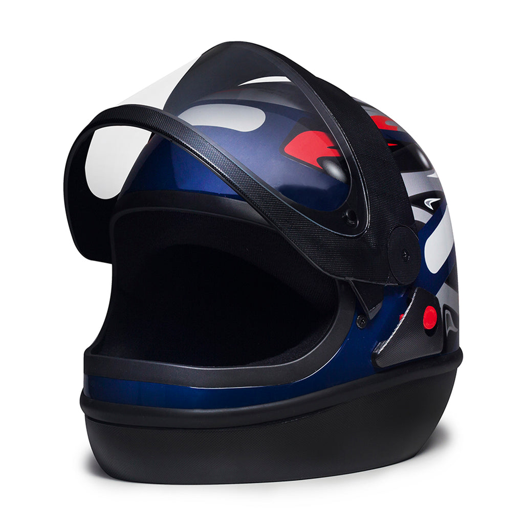 Capacete San Marino Grafic Azul