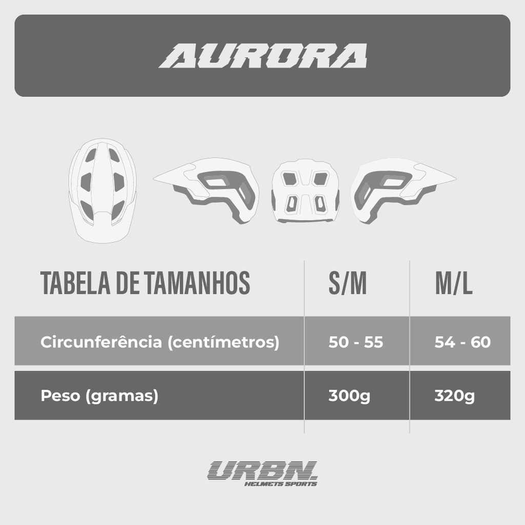 Capacete Urban Sports Aurora Ibs Choc Chip