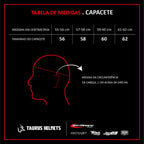 Capacete TH7 Preto Fosco