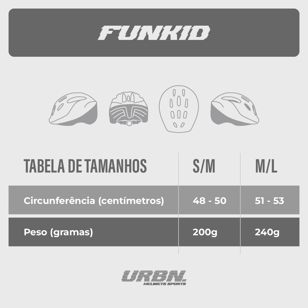 Capacete Infantil Urban Sports Fun Kid Red Flames
