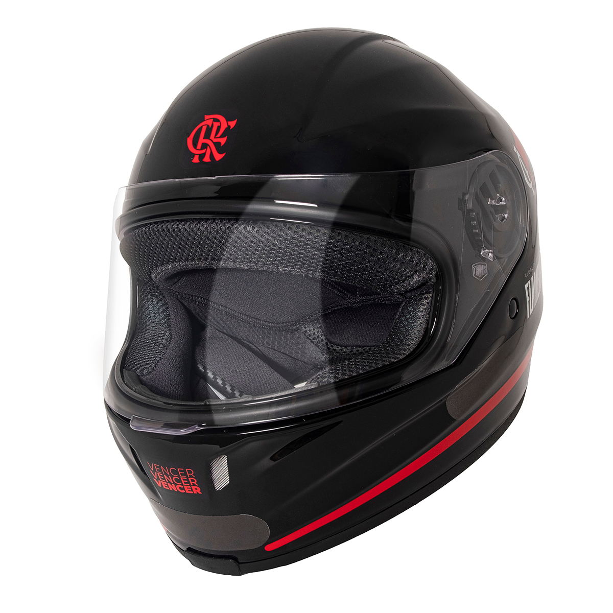 Capacete Joy23 Strike Flamengo Preto