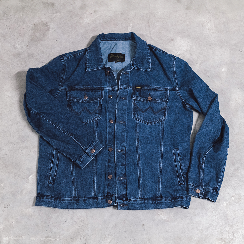 Jaqueta Jeans Collab Urban x Wrangler